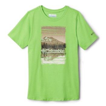 Columbia T-Shirt Jongens, Peak Point Groen, 16UMNVKGL